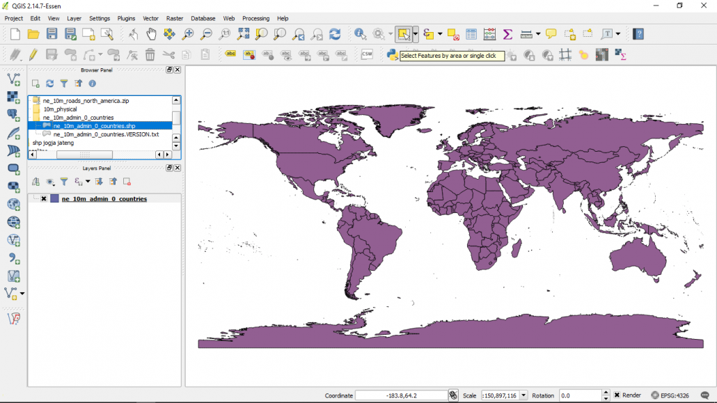 print map quantum gis