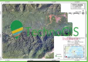 sampel ortofoto hasil foto udara uav