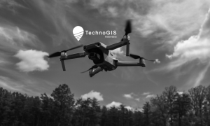 drone untuk topografi dengan lidar