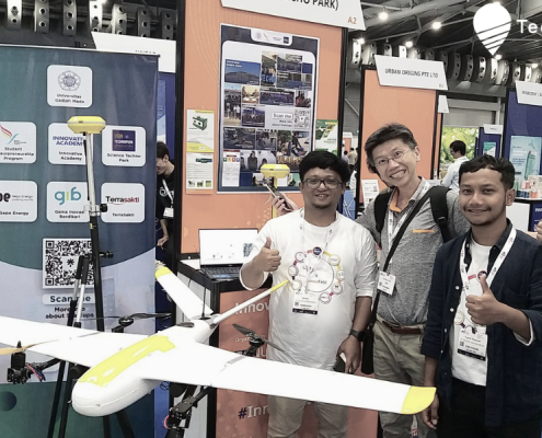 Techno GIS Ramaikan InnovFest x Elevating Founder 2023 di Singapura