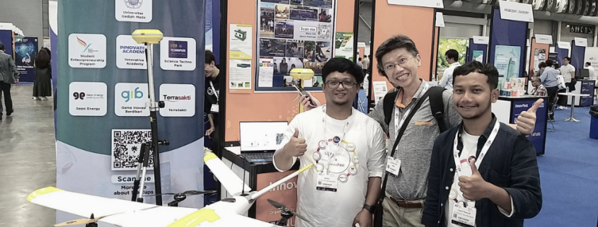 Techno GIS Ramaikan InnovFest x Elevating Founder 2023 di Singapura