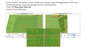 Hasil Data Kamera Multispektral