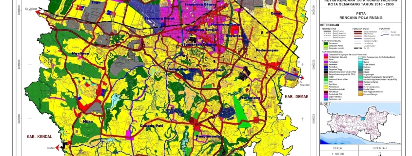 Standar Pewarnaan Peta Tata Ruang: Memvisualisasikan Fungsi Kawasan
