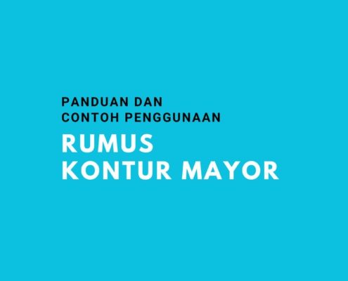 Rumus Interval Kontur