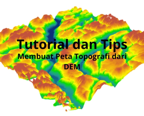 Membuat Peta Topografi dari DEM