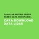 Cara Download Data Lidar