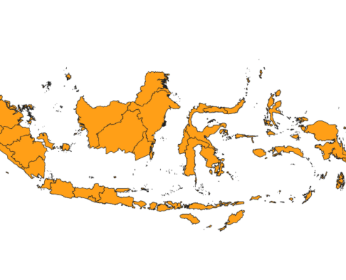 Shapefile Provinsi Indonesia