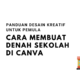 Cara Membuat Denah Sekolah di Canva