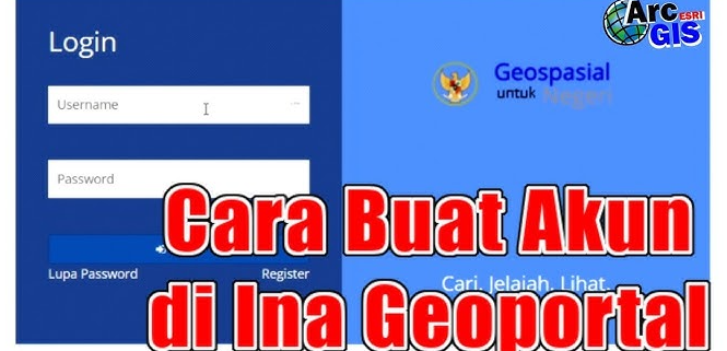 Cara Daftar Ina Geoportal