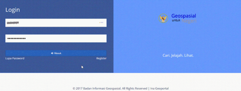 Ina Geoportal Login