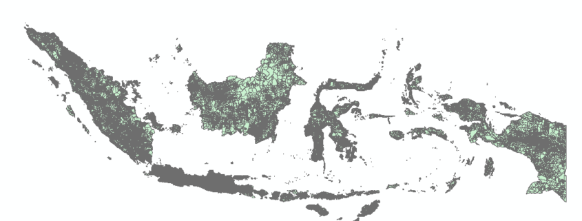 Download SHP Kecamatan Indonesia Terbaru