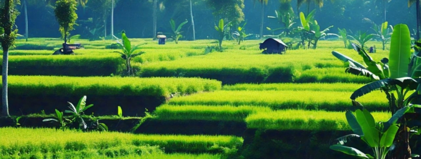 pemetaan lahan pertanian sawah