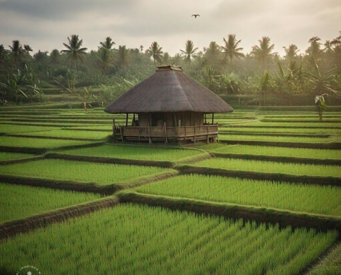 pemetaan lahan sawah pertanian di indonesia