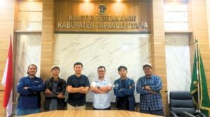 Foto udara PTSL Tapanuli Utara