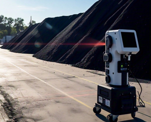 Teknologi Laser Scanner untuk Perhitungan Volume Stockpile yang Presisi