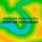 Peta Kontur Topografi dengan Analisis Elevasi Akurat